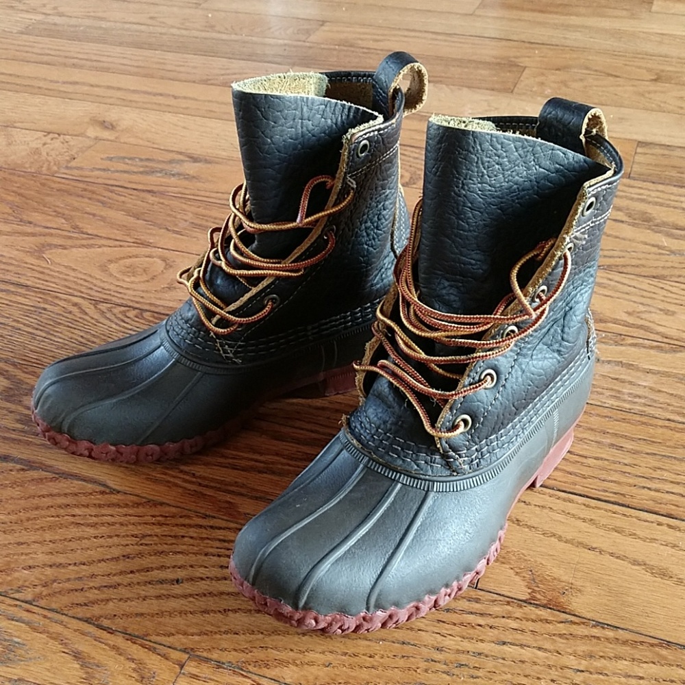 L.L. Bean bison boots